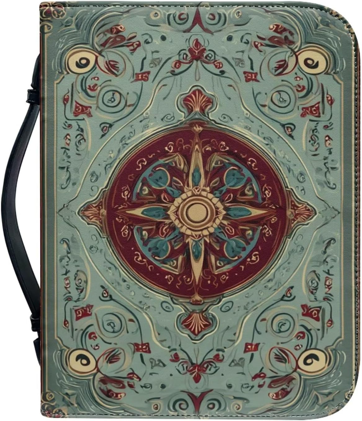 Bible Cover Case for Women Men Large Size Bible Handbag With Handle Bible Carrying Case Size M-2XL