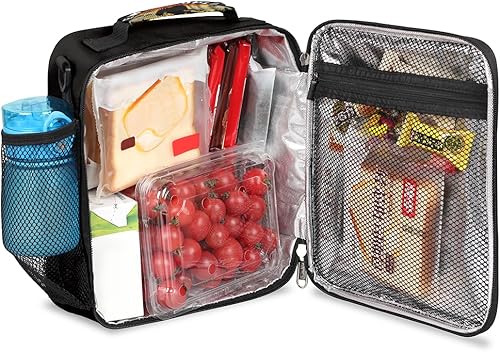 Miniatura 4 de Lonchera aislada para mujeres y hombres, a prueba de fugas, con correa ajustable para el hombro, bolsas reutilizables para el trabajo, pícnic,