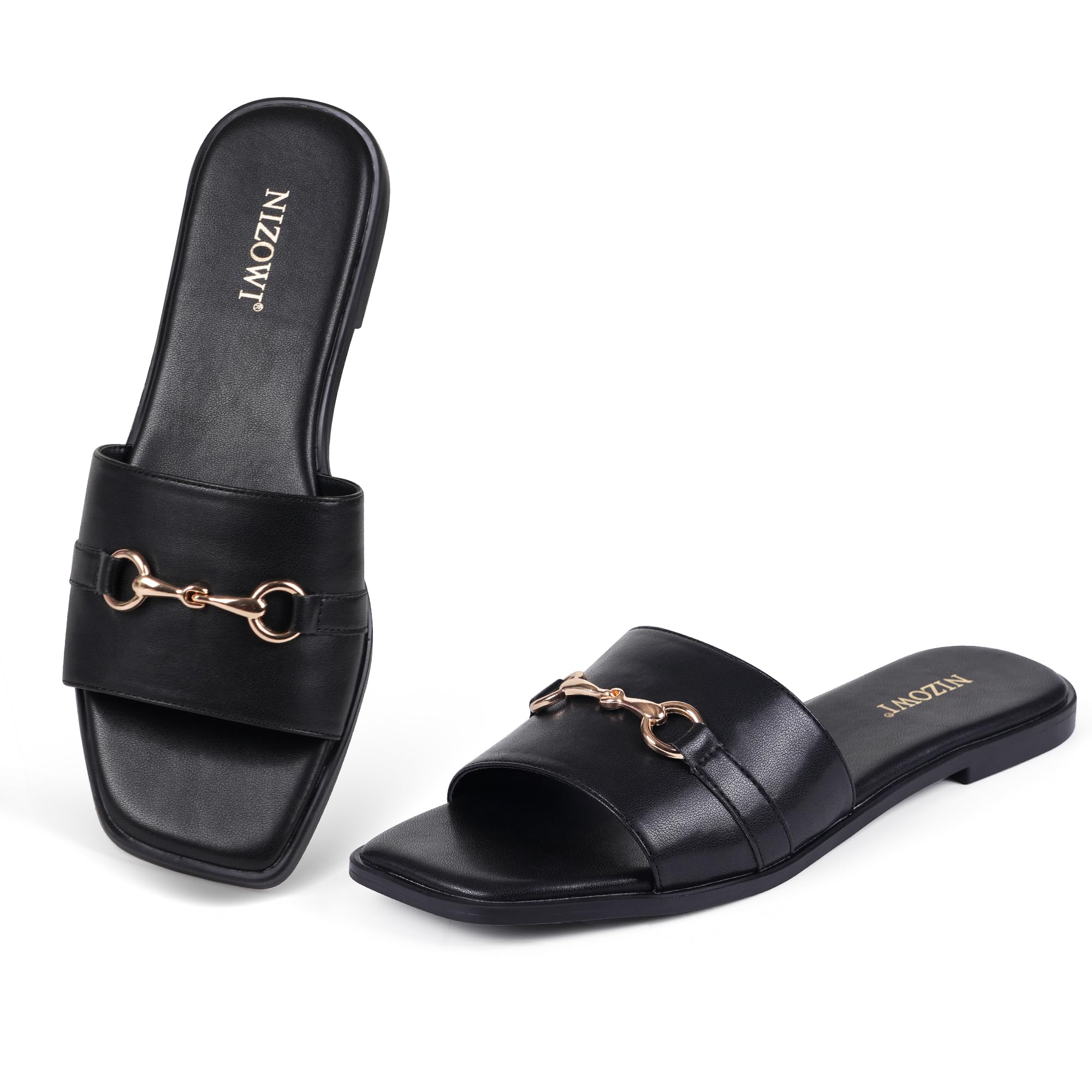 Women's Flat Sandals Dressy Slides