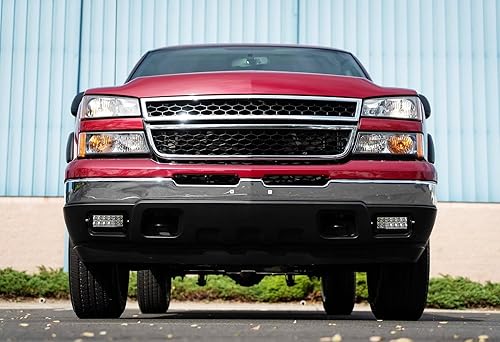 Miniatura 4 de iJDMTOY Kit de luz LED de doble fila compatible con Chevy 2002-06 Avalanche, 03-07 Silverado 2500 3500, incluye (2) barras de luz mini de 36 W de 8