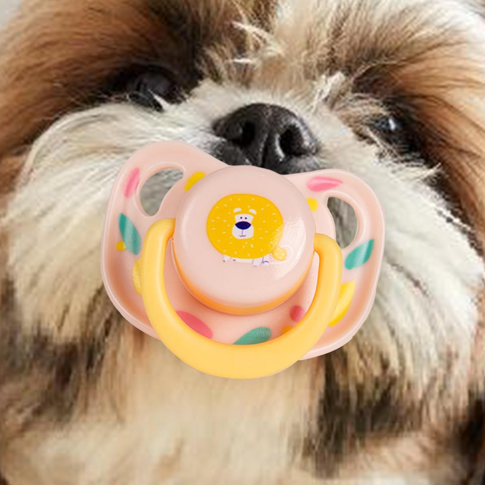 Sucette Apaisante En Silicone Pour Chiots Et Chatons - Avec Boîtier Anti-poussière - Idéal Voyage