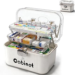 Organizador de medicamentos com divisórias