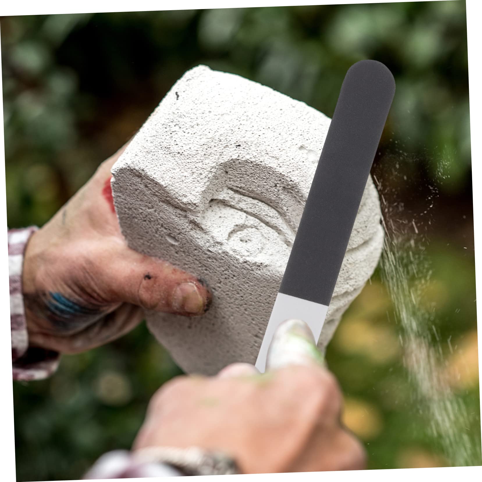 SOLUSTRE Bastoncini Abrasivi 5 Pezzi per Lucidatura Modelli in Eva Grana Completa Versatile per Superfici Plastiche e Molti Utilizzi Manuali