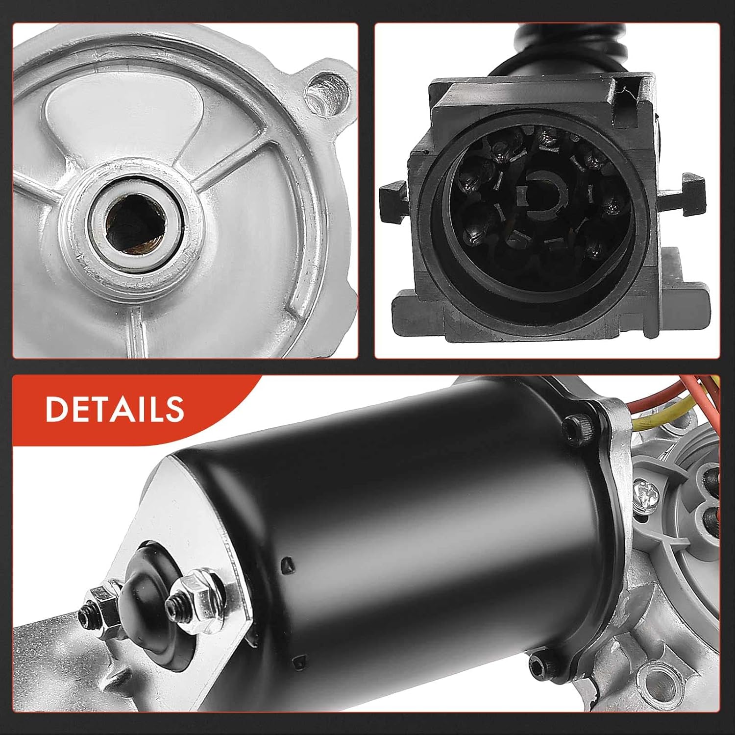 A-Premium Transfer Case Shift Motor Compatible with Ford Model - F-150 F150 1991-1997, F-250 F250 1996, F-350 F350 1995, Bronco 1991-1996