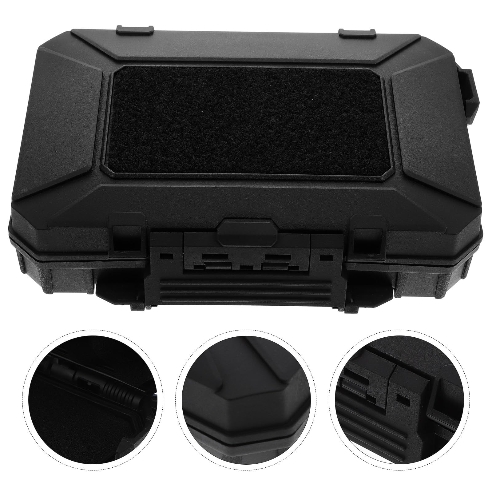 GALPADA Schutzbox Werkzeugkasten aus Abs mit Stoßfestem Schaumstoff und Luftdichter Multifunktionsbox für Outdoor Ausrüstung und Überlebensbedarf
