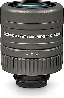 Vortex Optics Razor HD Ranging Reticle Eyepiece 22x - MOA, Black