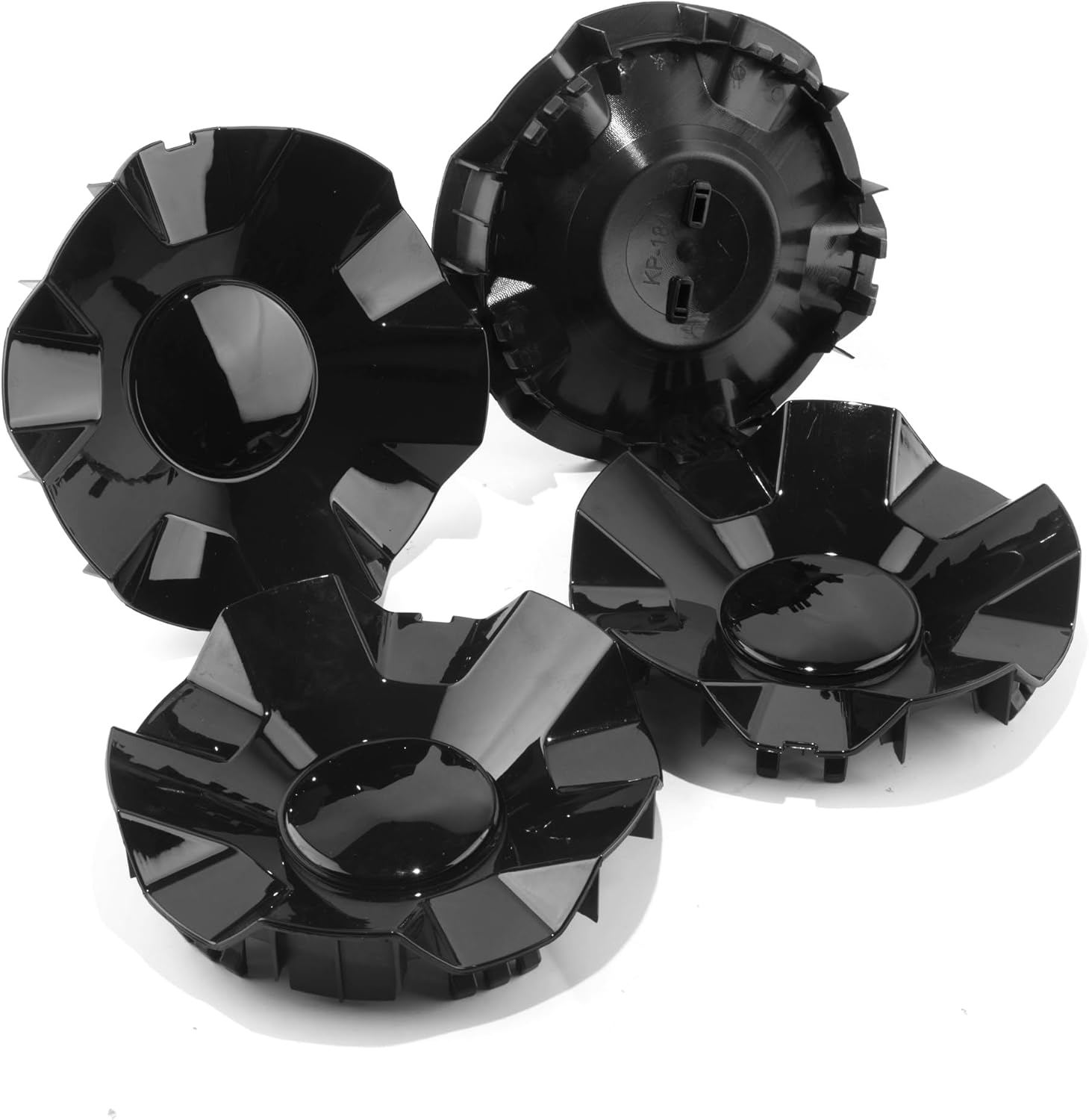 Wheel Center Cap for 2017-2019 Chevy Suburban Tahoe 22" Rim Hubcap Replacement Covers #23217261#84128121-4pcs(Black)