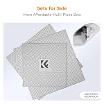 K&F Concept Enveloppe de protection pour caméra, enveloppe autocollante pour objectif, enduit anti-rayure pour appareil photo pour DSLR/Téléphone/Tablet, 17.72x17.72in