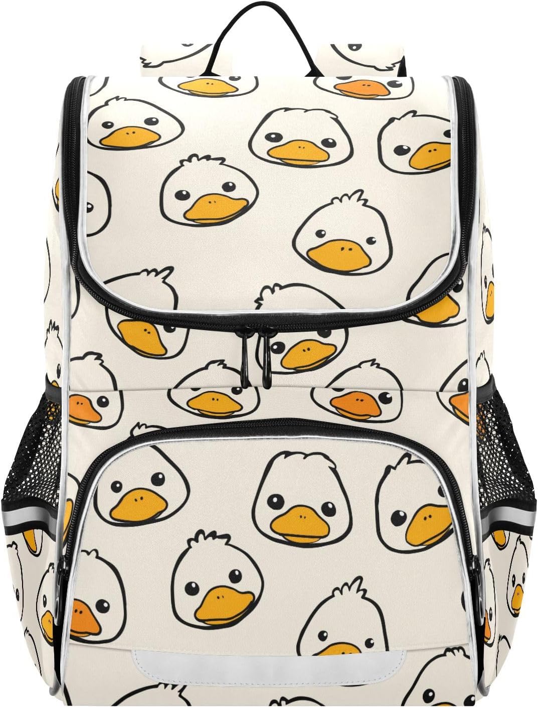 Aztec Colorful Large Opening Kids' Backpack 15L Lightweight & Comfortable School Bag, Padded Shoulder Straps Reflective Strips for Night Safety, Perfect for Ages 6-12