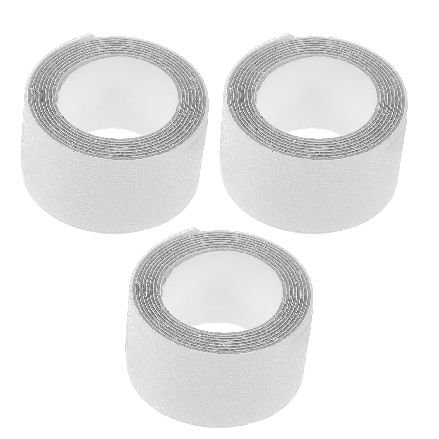 Anti-Skid Tape Strips for Floors and Stairs, 2.5cm X 1m Self-Adhesive Non-Slip Safety Grip Tape, 3pcs for Home Bathroom and Ladder Use