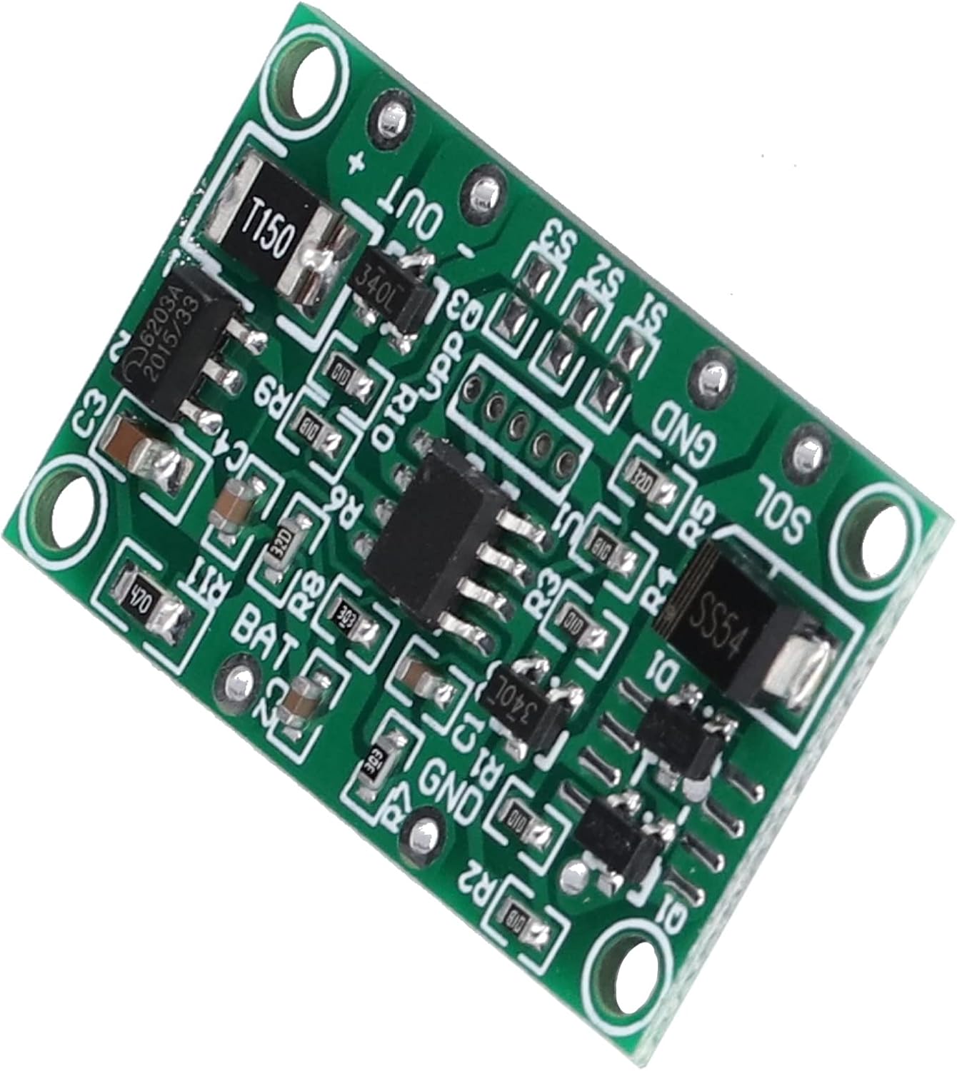 Placa Controladora De Carga Solar 1.2V - Pack De 5 Unidades, Para Luces Solares De Jardín Y Pared