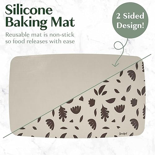 Miniatura 7 de Goodful Plancha de doble quemador todo en uno, cerámica antiadherente, aluminio fundido duradero, apto para horno y lavavajillas, fabricado sin