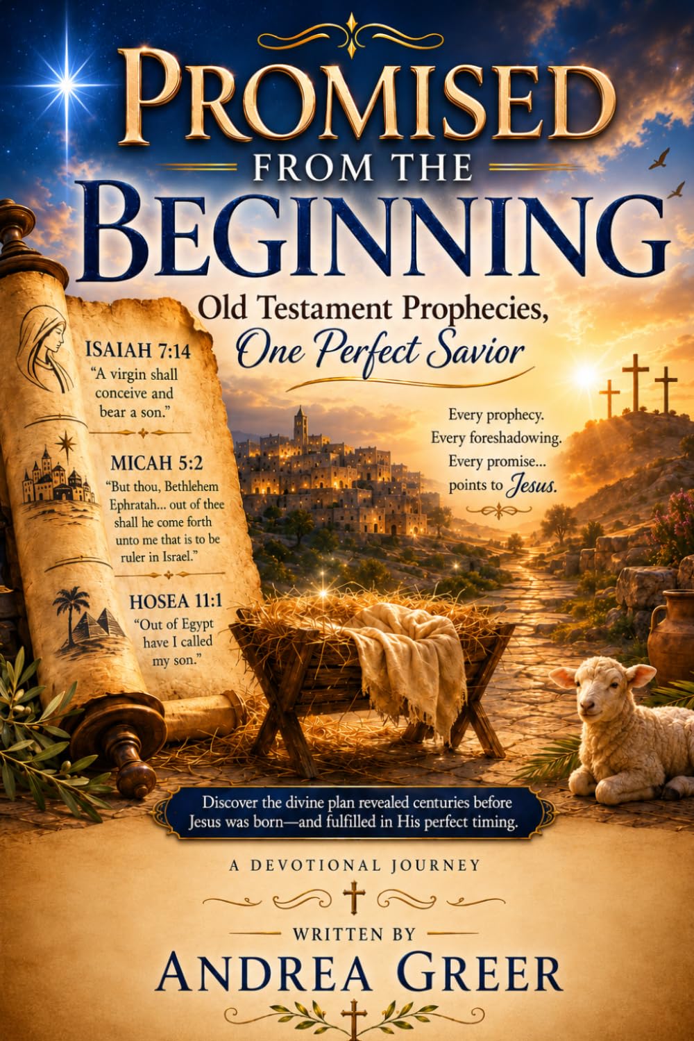 Promised From The Beginning: Devotional with Journal & Prayers