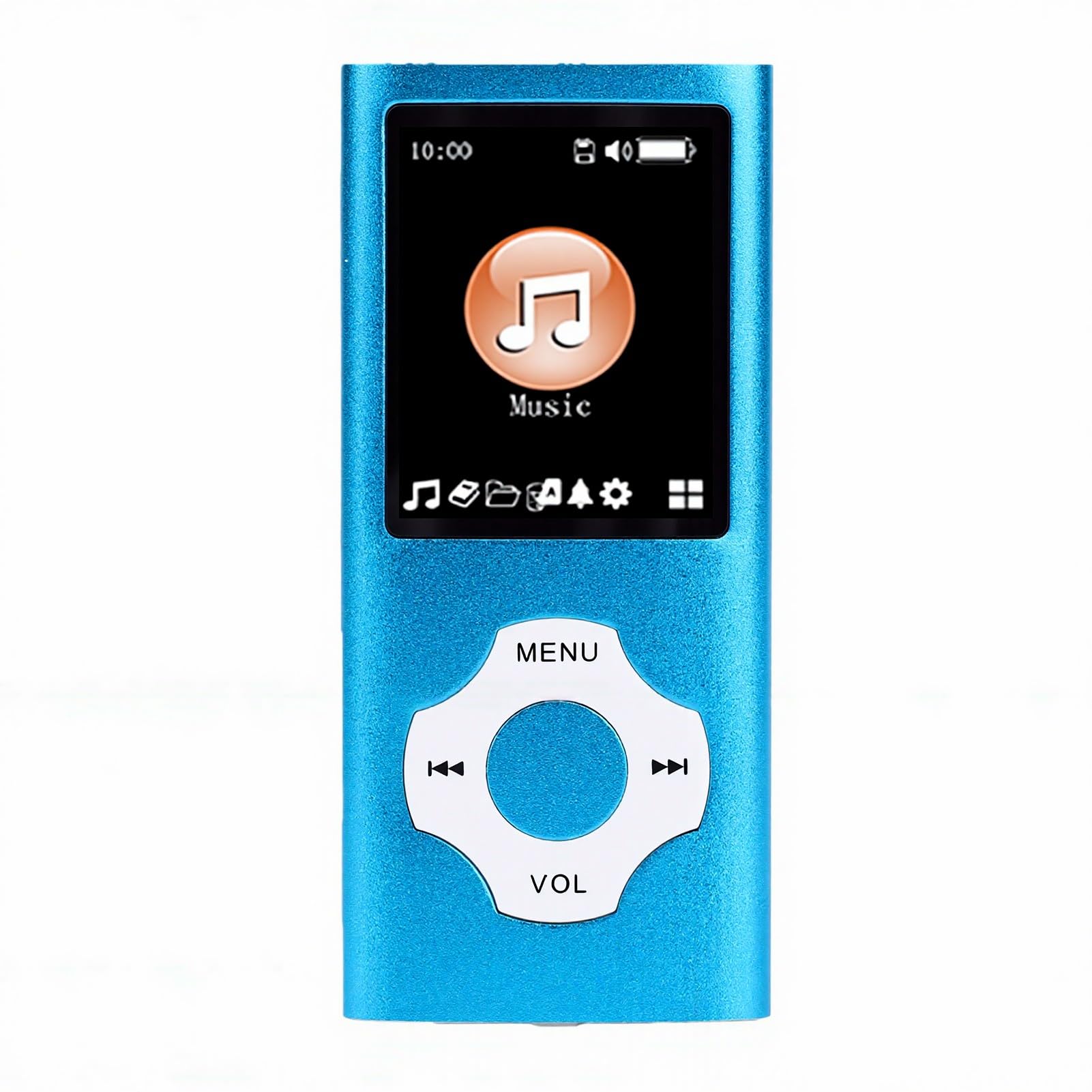 Portable MP3 Player with Bluetooth 5.3, 64GB Music Player with Lossless HiFi Sound, FM Radio Voice Recorder E Book, 1.8" HD Screen (3)-image-10