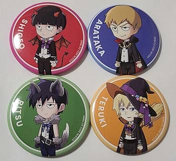 モブサイコ 卒業 トメ 缶バッジ セット モブサイコ 卒業 トメ 缶バッジ セット