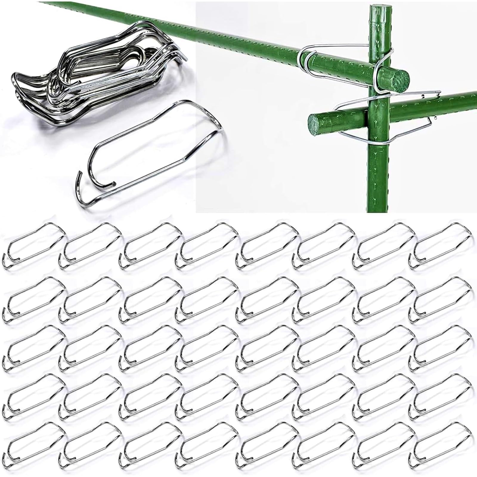 Amazon.co.jp: Veenkeny 園芸 支柱 クロスバンド 20mm 40本入 菜園