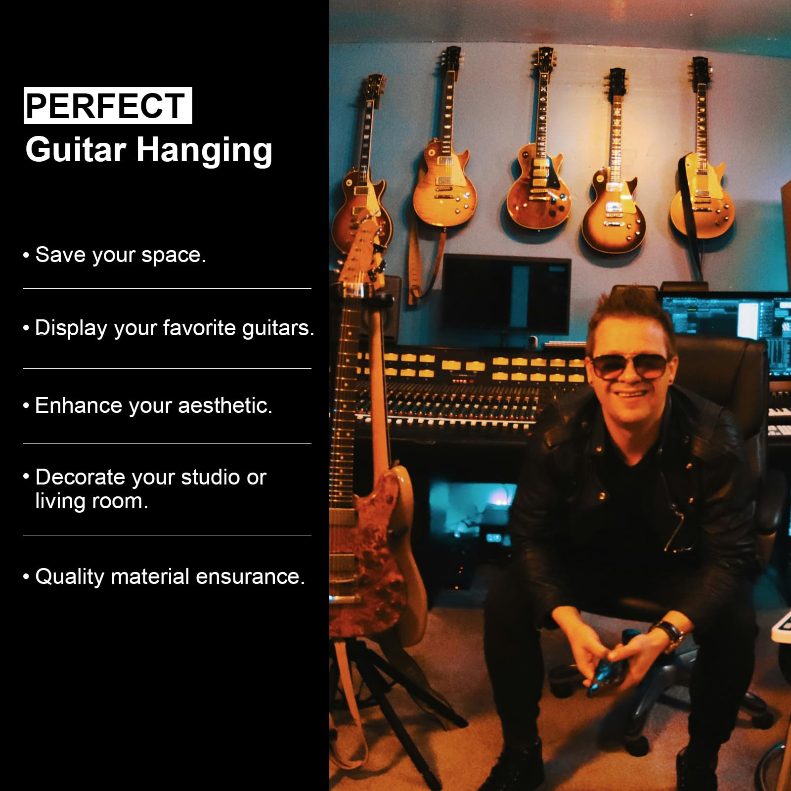 WiNGO Guitar Wall Mount Hanger - Image 4