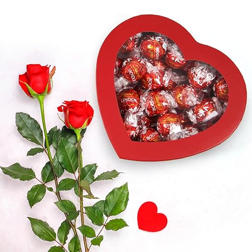 Miniatura 6 de Lindt Lindor - Caja de regalo de corazón de chocolate con leche para el día de la madre, regalo especial para el Día de la Madre, trufas gourmet de
