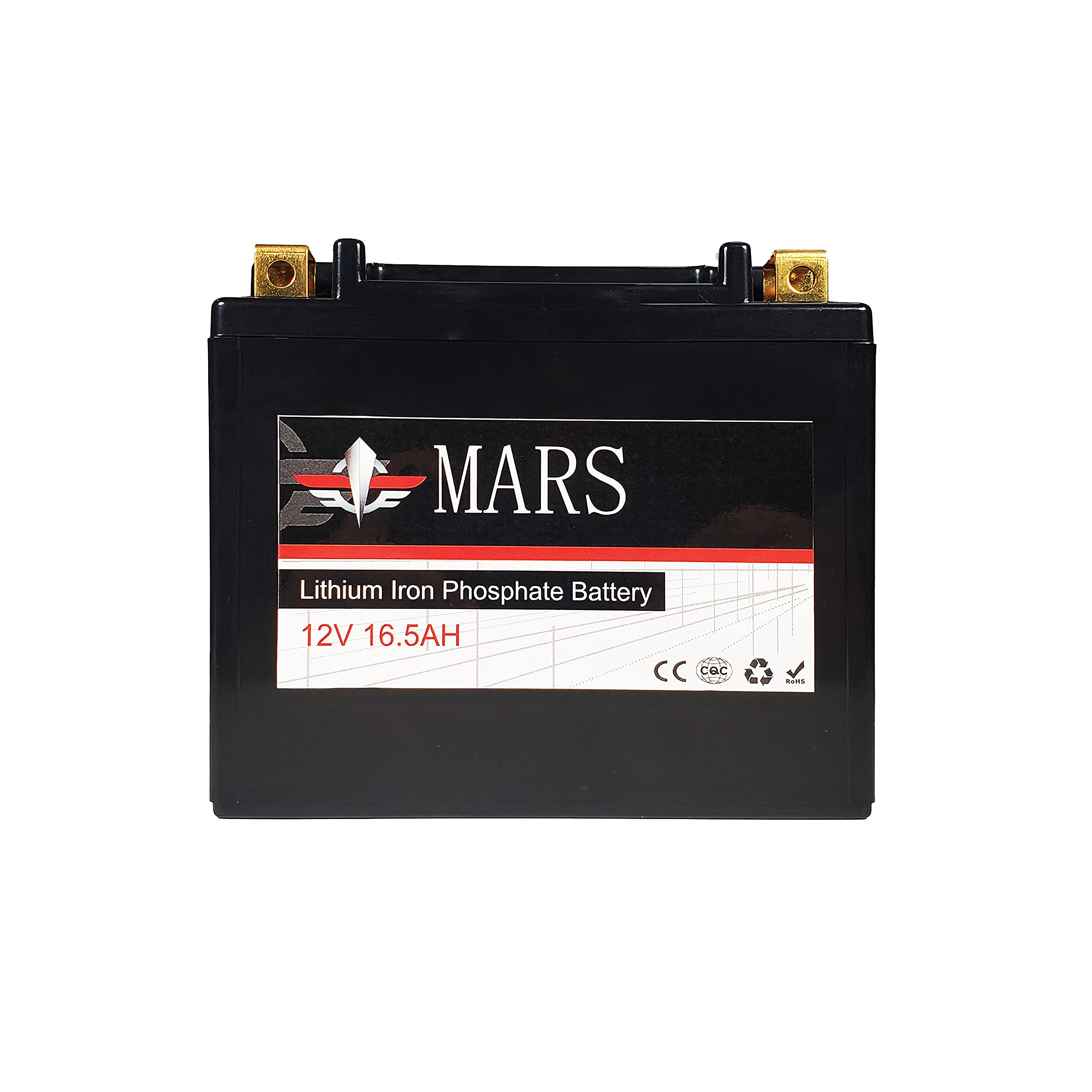 Buy 12V 16.5Ah LiFePO4 Deep Cycle Battery Portable Rechargeable Lithium