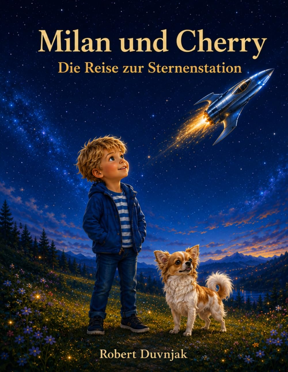 Milan und Cherry: Die Reise zur Sternenstation (Milan und Cherry – Sternen-Reihe)