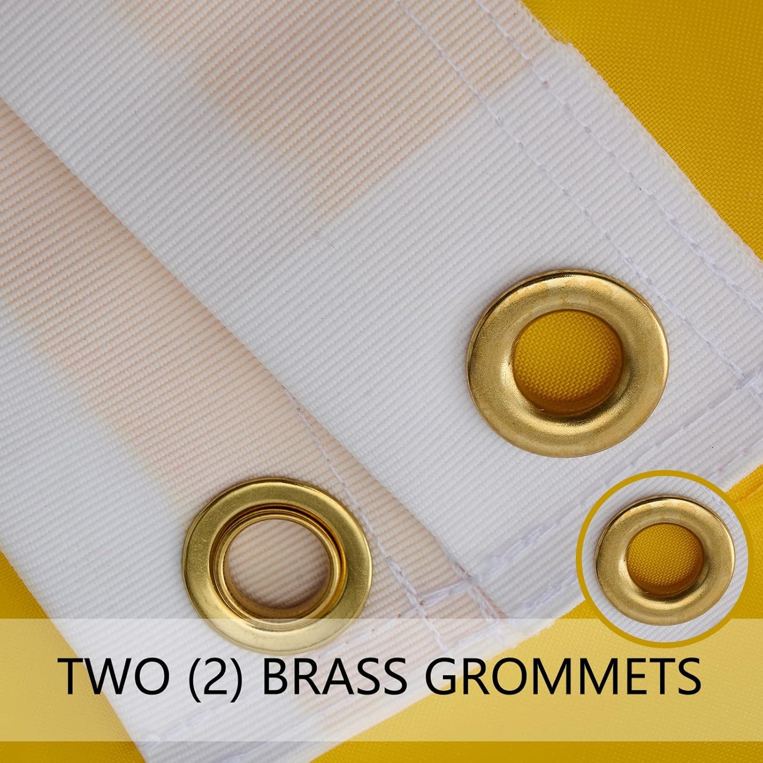 ROTERDON Dont Tread on Me Flag 5x8 Ft, Embroidered Gadsden Flag, Outdoor Heavy Duty Nylon with Brass Grommets