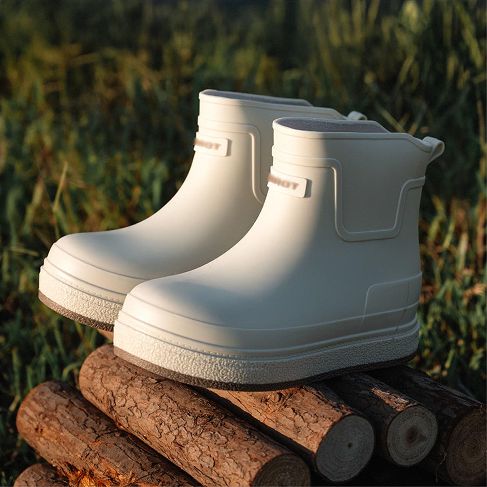 Bottes De Pluie Femmes Hommes Chaussures De Jardin Coupe Large