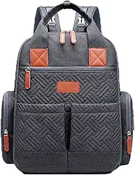 Bolsa Mochila Maternity Land Joy Cinza Original