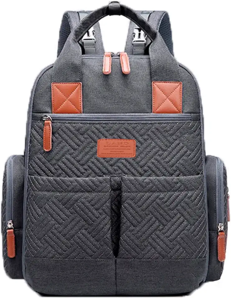 Bolsa Mochila Maternity Land Joy Cinza Original