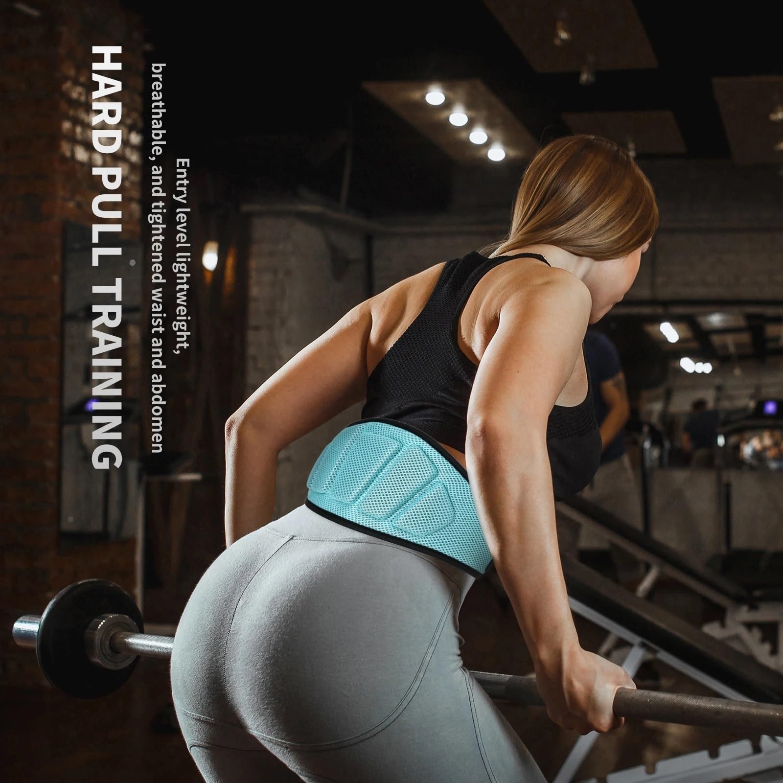 GewichthebergüRtel Gewichthebergürtel, Rückenstützgürtel for Männer, Taillenschutz, Fitnesstraining, Orthopädieschutz, Wirbelsäulen-Rückenstützgürtel fürs Fitnessstudio