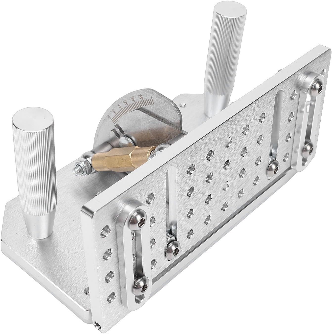 Eujgoov Belt Grinder Sharpener Jig Adjustable Angle Sander Machine for Cutter Making 7-3/4in