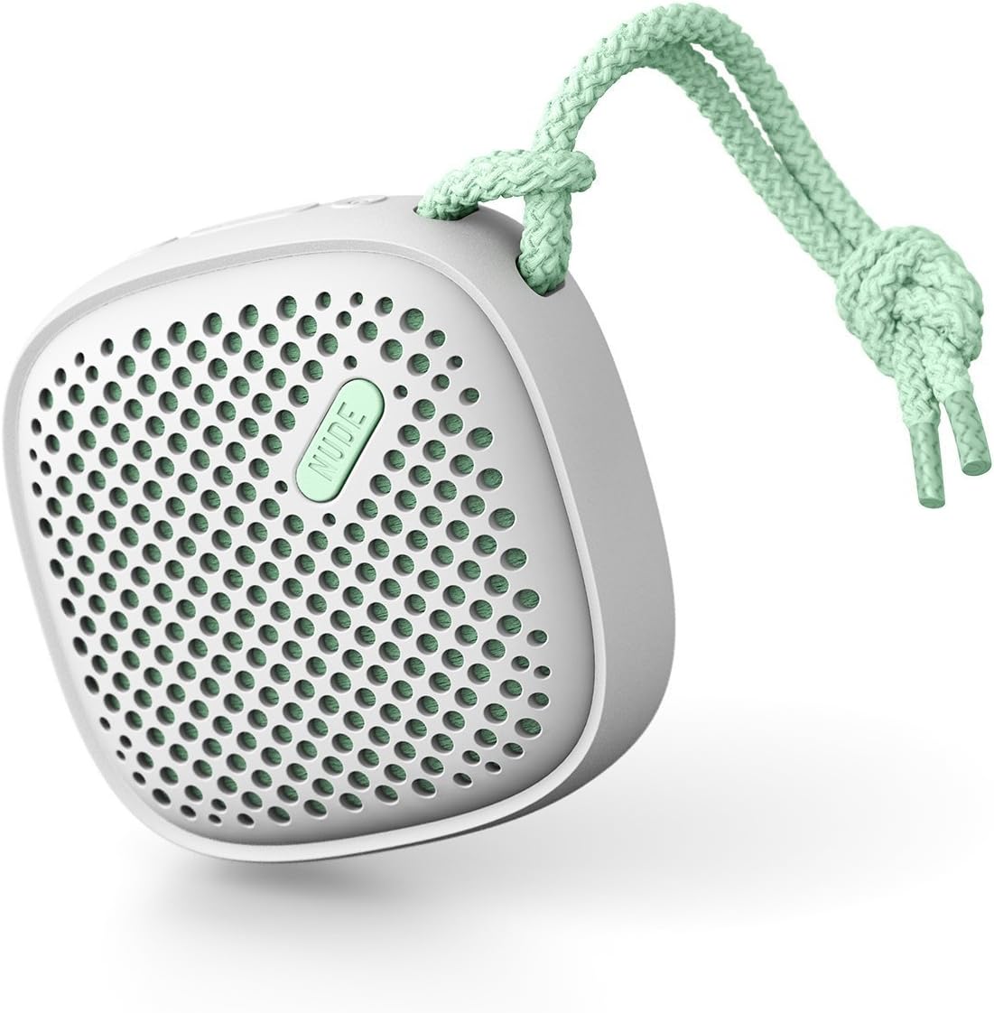 NudeAudio Move S Universal Portable Wireless Bluetooth Speaker - Grey/Mint