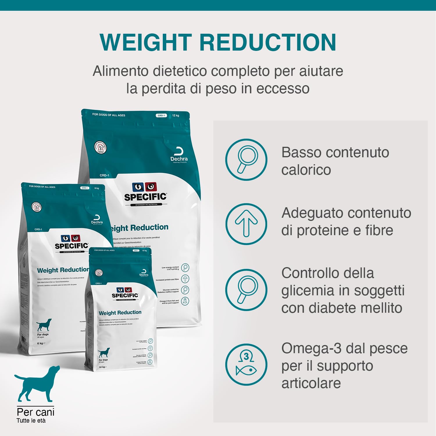 Réduction de Poids spécifique CRD-1-1,6kg