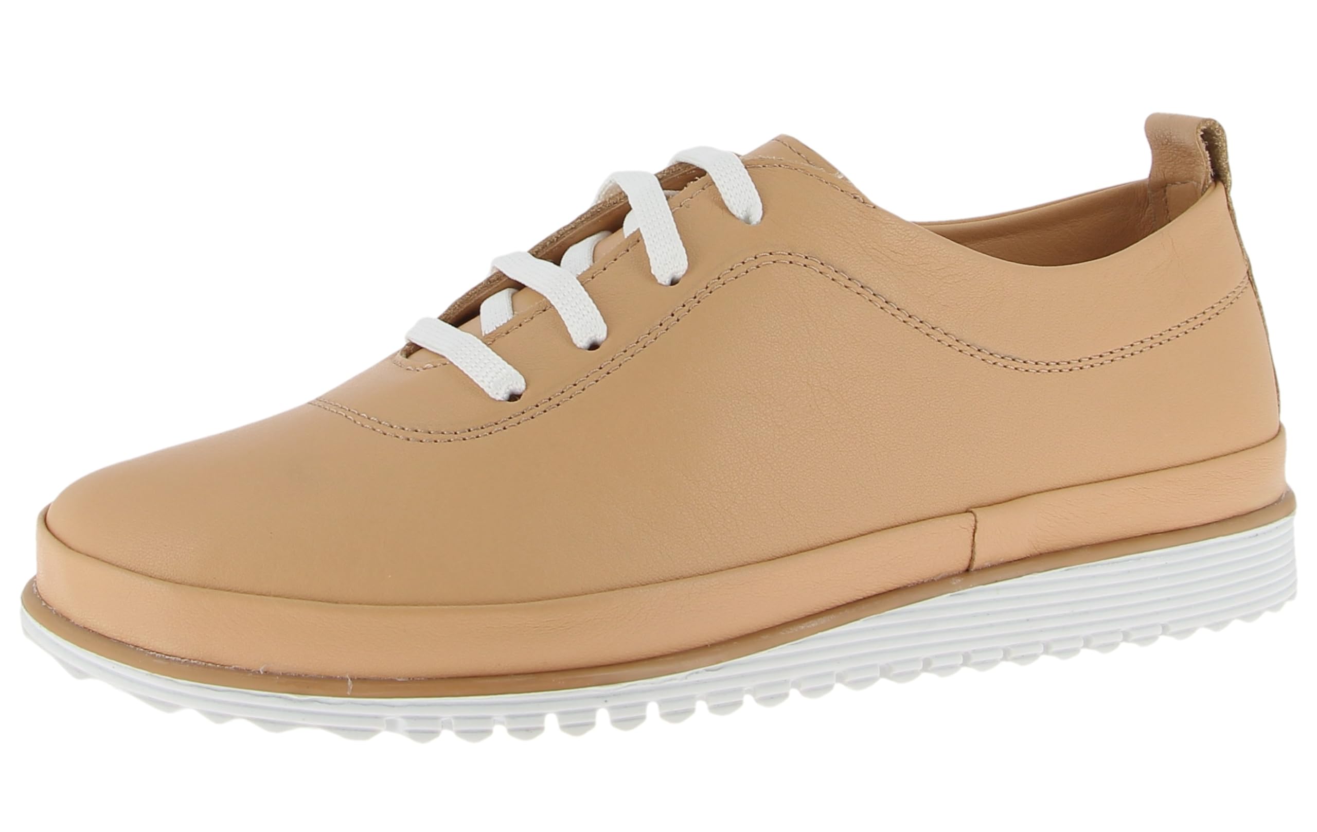 Andrea Conti Women's Low Top Trainers, Camel, 6 UK