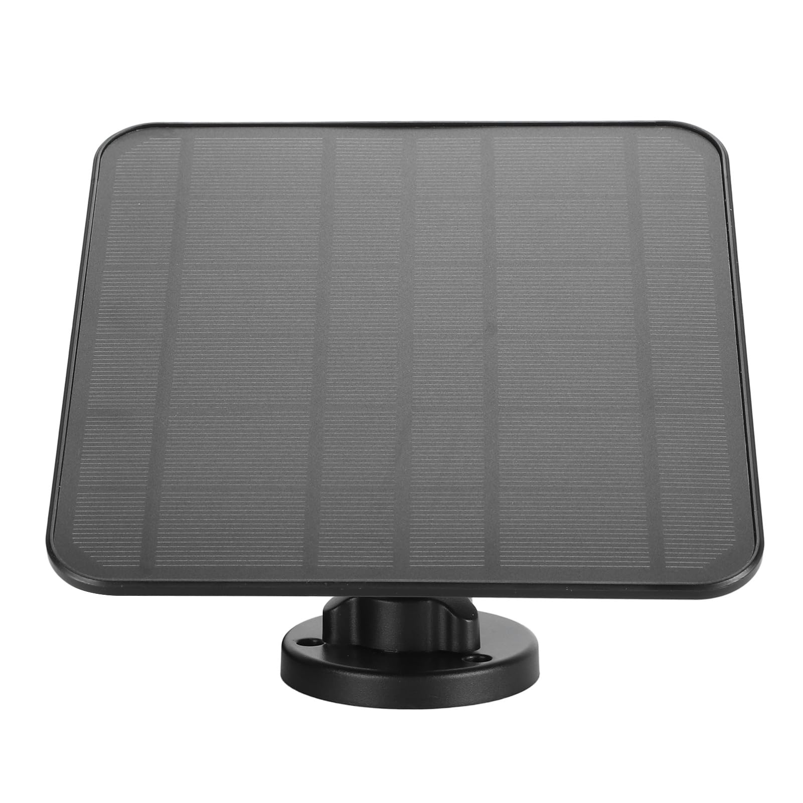 Focket Solar Panel for Doorbell, 12W IP66 Solar Charger with 360° Adjustable Mount and 9.8ft Cable for Camera Ring Video Doorbell 2 3 3+ 4 Plus 2K Battery (CSP5W-O-B)