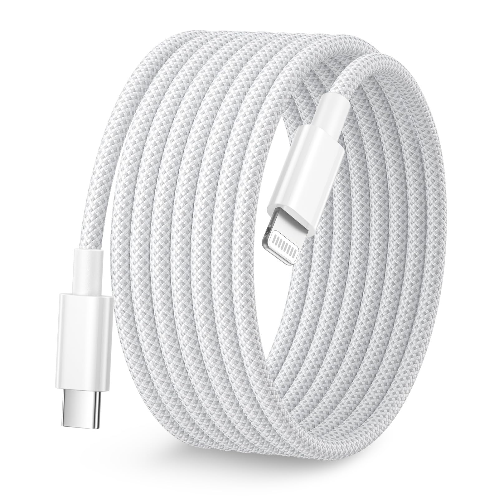 iPhone Ladekabel 3M [MFi Zertifiziert], USB C auf Lightning Kabel Schnellladekabel iphone Ladekabel USB C Nylon Lightning ladekabel i Phone Kabel für iPhone 14 Pro Max/13/12Mini/11/XS/XR/8Plus/SE/iPad
