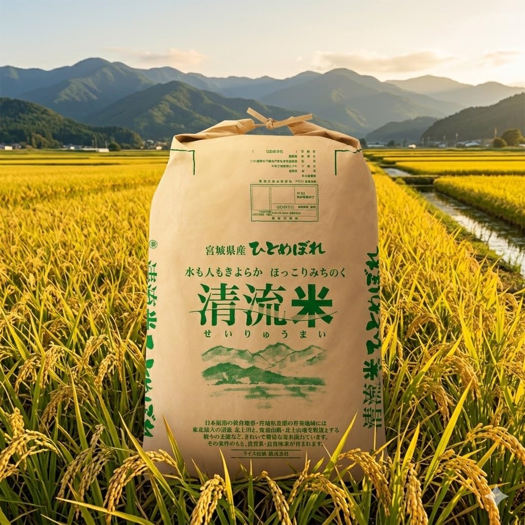 Amazon.co.jp: 【令和7年産】 無洗米25kg 宮城県 登米産 ひとめぼれ