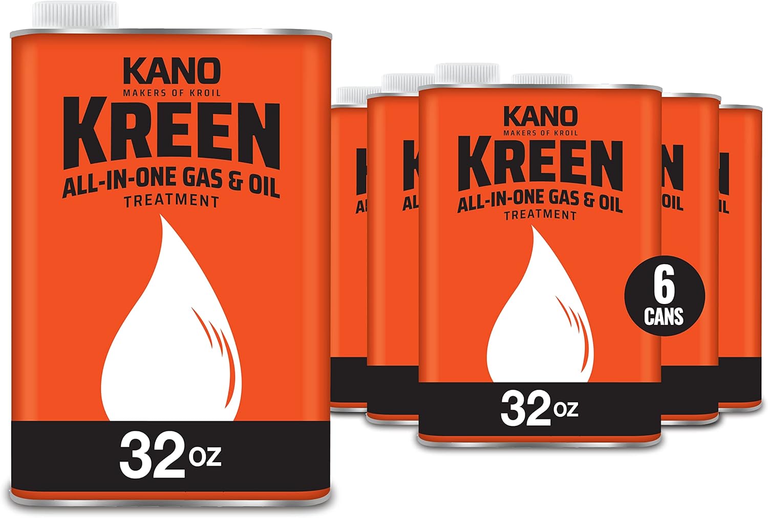 Kreen 1 Quart Can Amazon Case of 6
