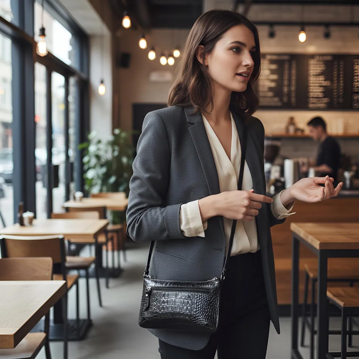 Bolsa Feminina Transversal Pequena Couro Legítimo Ziper Madamix MDXB364 em promoção! Veja a oferta e mais achadinhos de Bolsas 2 Hoje é o melhor dia para comprar Bolsa Feminina Transversal Pequena Couro Legítimo Ziper Madamix MDXB364 com aquele preço maroto! Promoção! Aproveite a oferta! 2