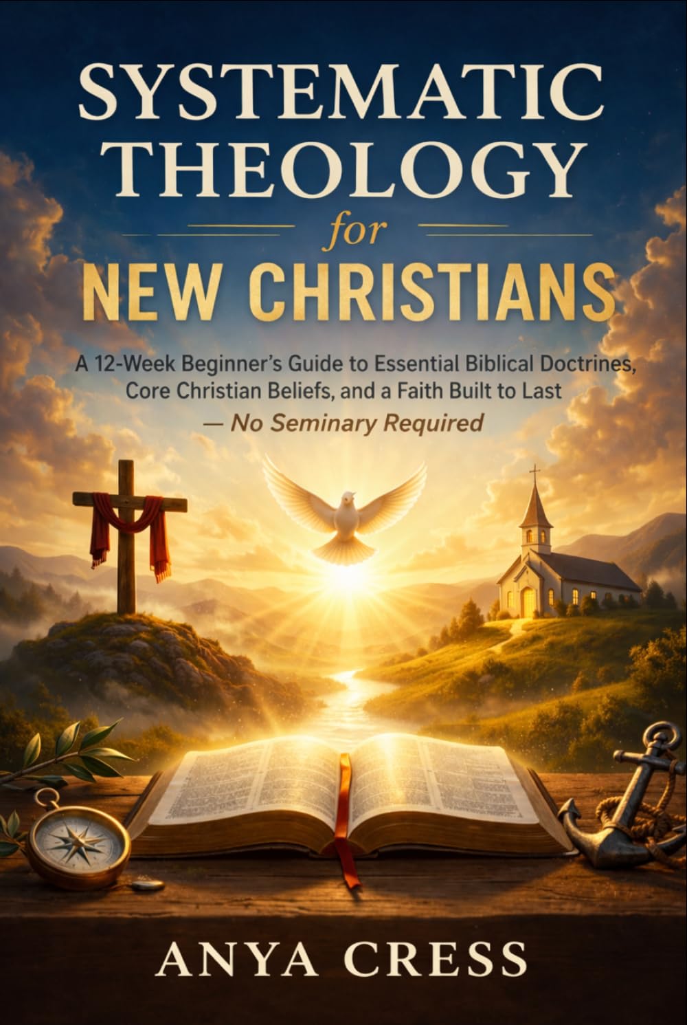 Systematic Theology for New Christians: A 12-Week Beginner's Guide to Essential Biblical Doctrines, Core Christian Beliefs, and a Faith Built to Last — No Seminary Required