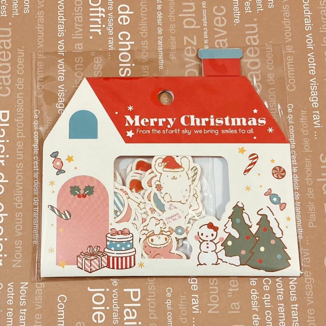 キャラクターズクリスマス ミニレターセット＆シール2種K200