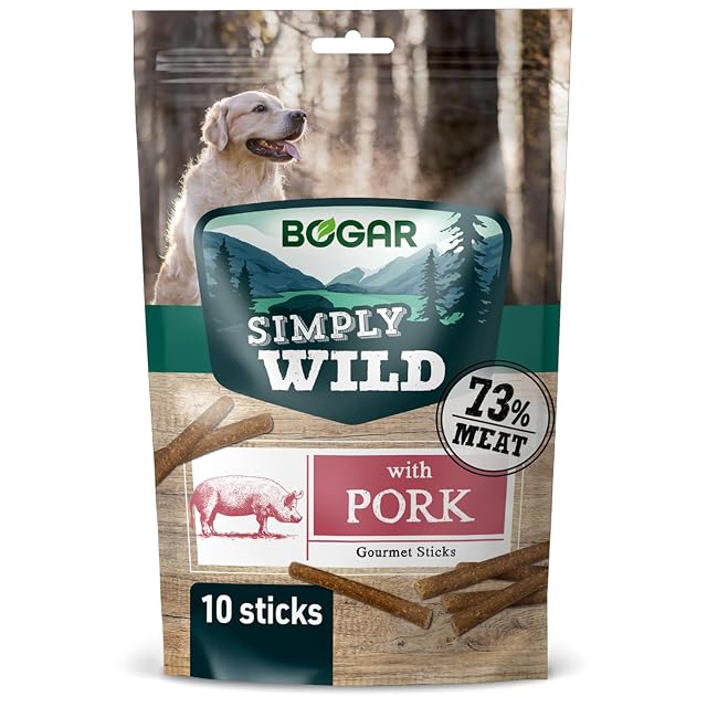 Bogar - Simply Wild - Chuches para Perros - Snacks para Mascotas como Complemento Alimenticio
