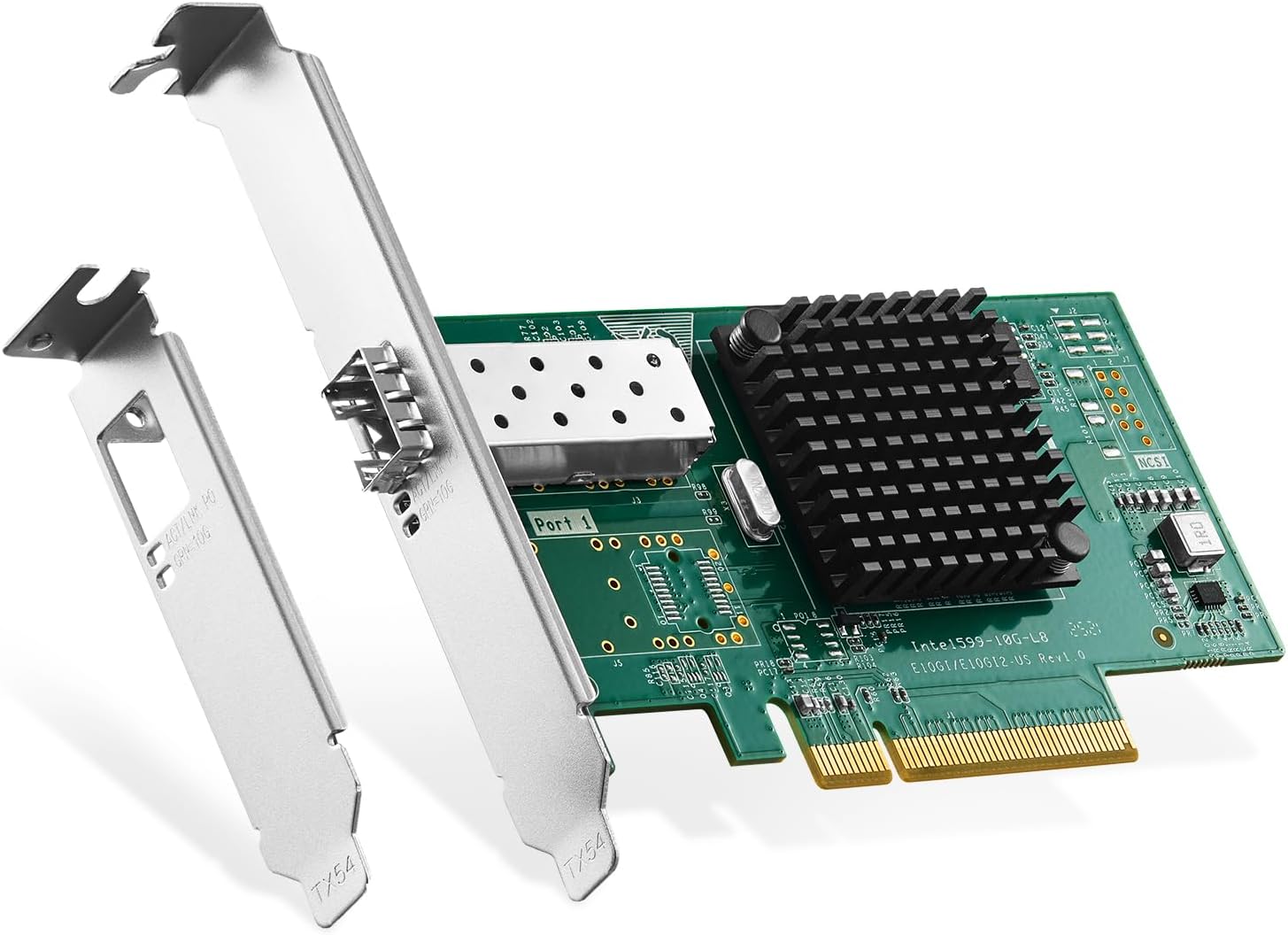 Amazon Binardat 10G SFP+ PCIe ネットワークアダプター Intel X520 82599 LANコントローラー