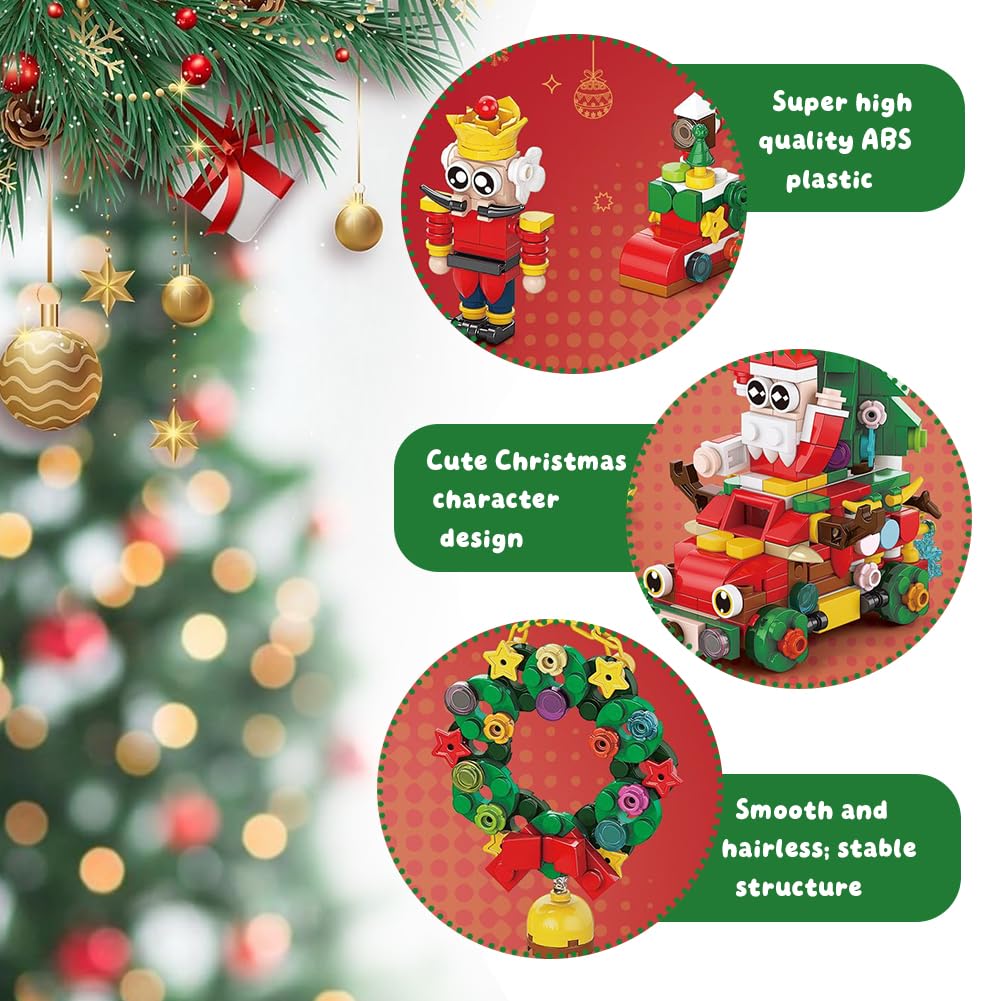Santa Claus Design Building Blocks Set - Image 3
