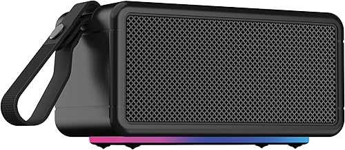 Miniatura 2 de AT&T Essentials Retro - Altavoz Bluetooth de 40 W, color negro