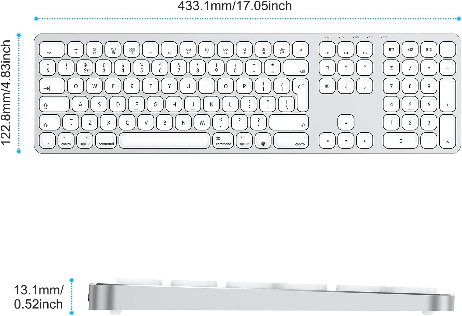 Keyboard Dimensions