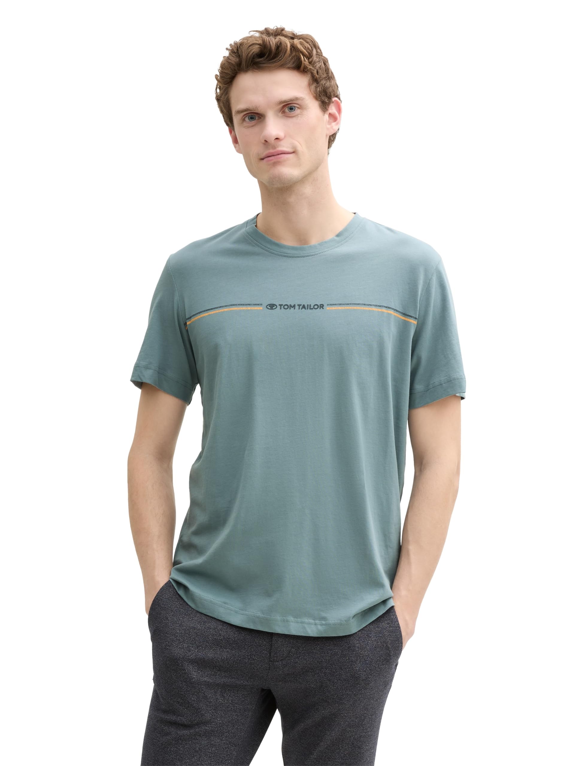 TOM TAILOR Herren T-Shirt mit Print