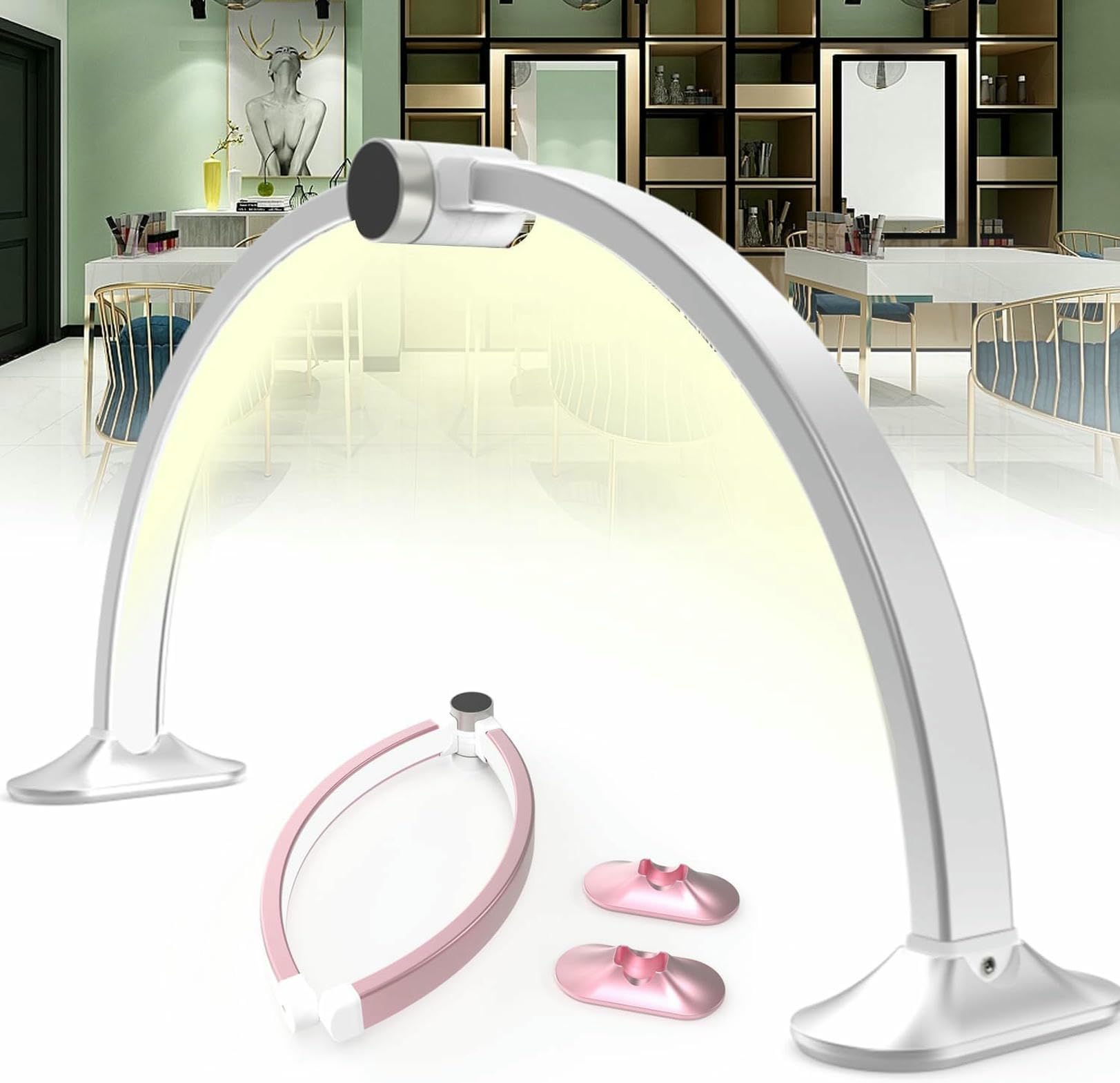 Gradation et température de Couleur Lampe Bureau Ongles Demi-Lune