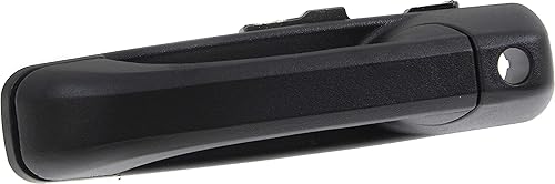 Miniatura 2 de Garage-Pro Manija exterior para puerta delantera compatible con Jeep Grand Cherokee 2005-2010 LH texturizado negro con plástico de ojo de cerradura