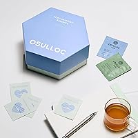 Vista 6 de OSULLOC Esencia de variación de té (42 unidades, 6 tipos x 7 ea), guía de regalos de Navidad, juego de regalo de té premium, tarjeta especial