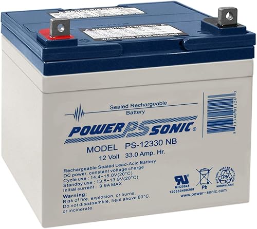 Power-Sonic PS-12330  Batería SLA 12v 33ah